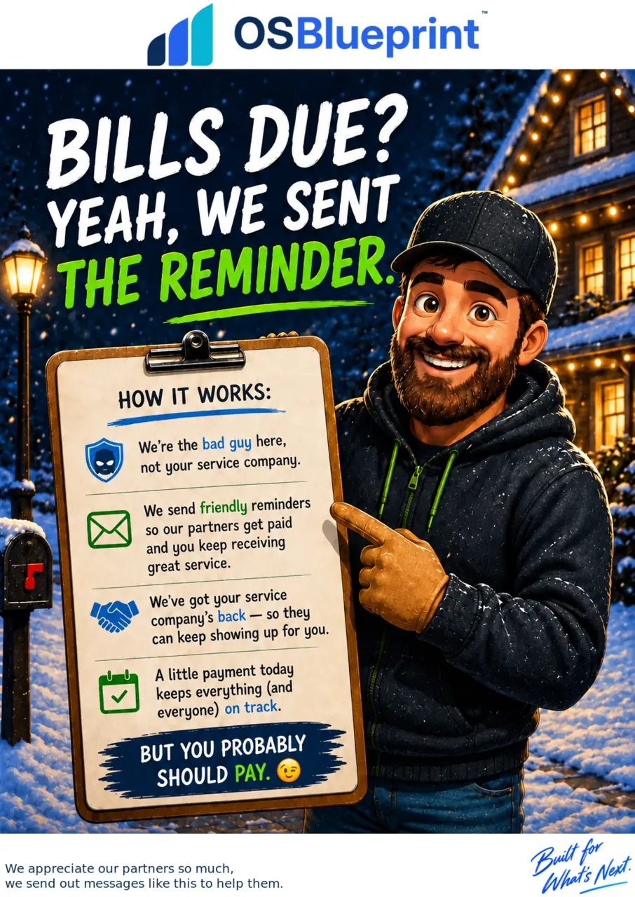 Bills due — winter crew 2 — OSBlueprint
