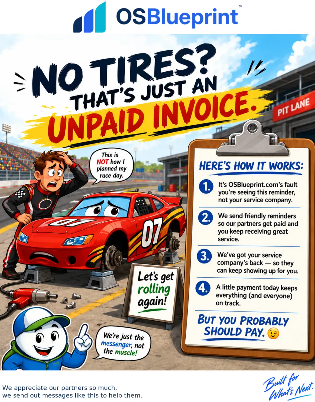 No tires? — OSBlueprint