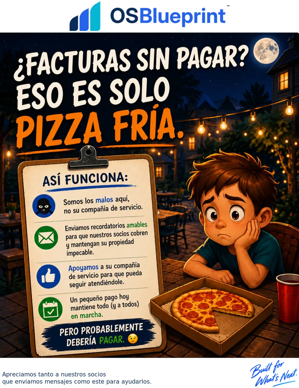 Pizza fría — OSBlueprint