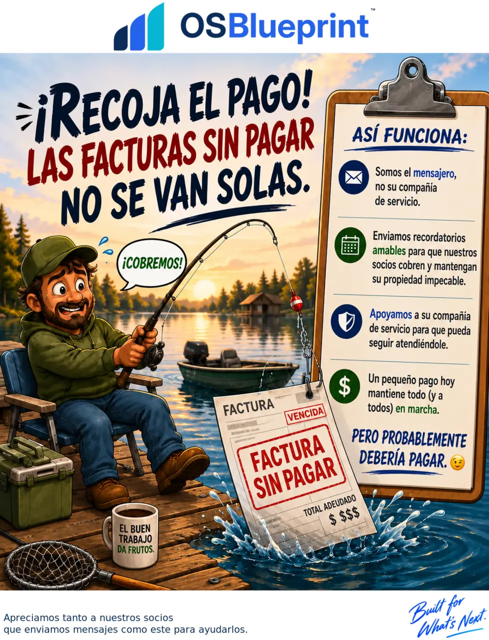 Recoja el pago — OSBlueprint
