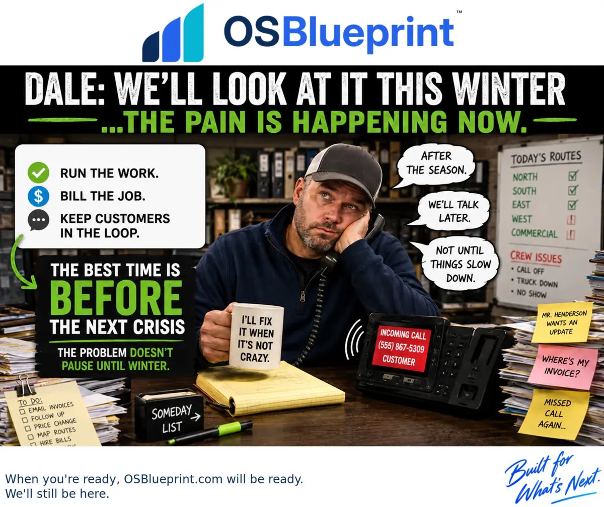 Can you check back in winter? — OSBlueprint