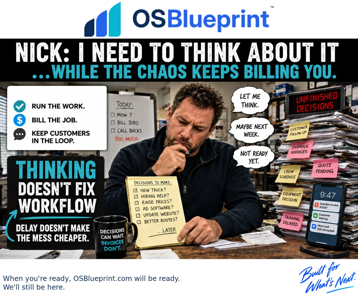 Can I think about it? — OSBlueprint