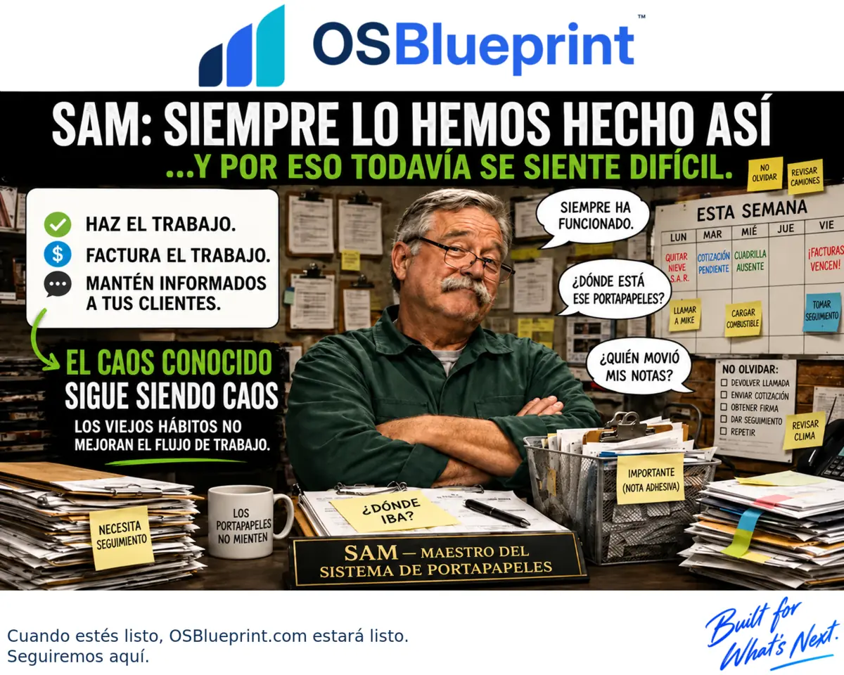 Siempre lo hemos hecho así. — OSBlueprint