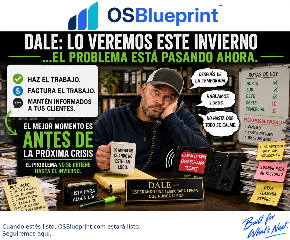 ¿Pueden contactarme en invierno? — OSBlueprint