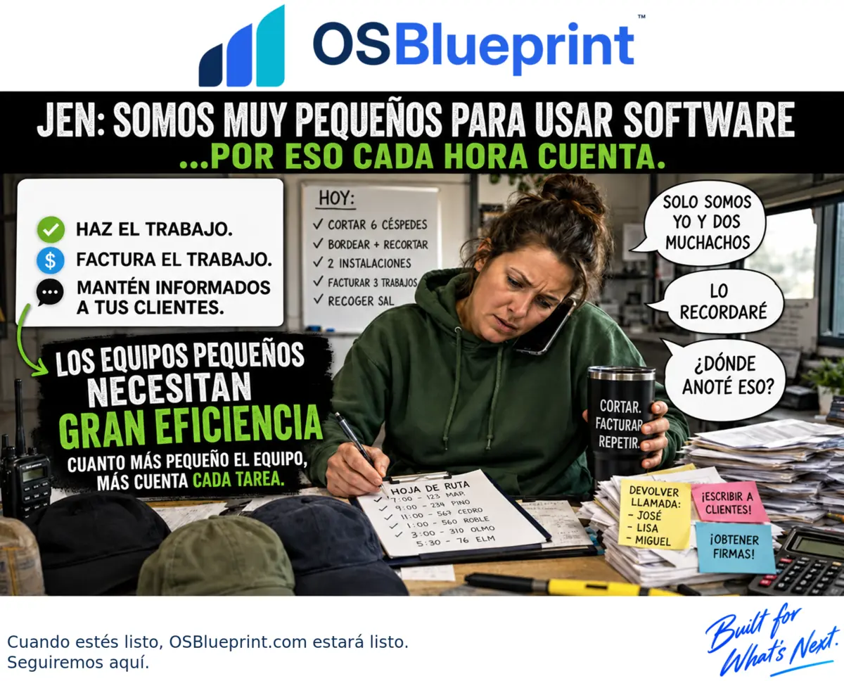 ¿Somos demasiado pequeños para usar software? — OSBlueprint